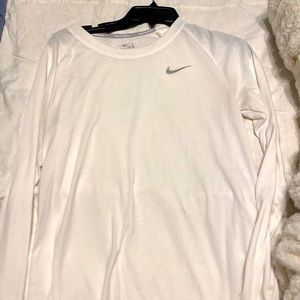 Long sleeve nike running shirt